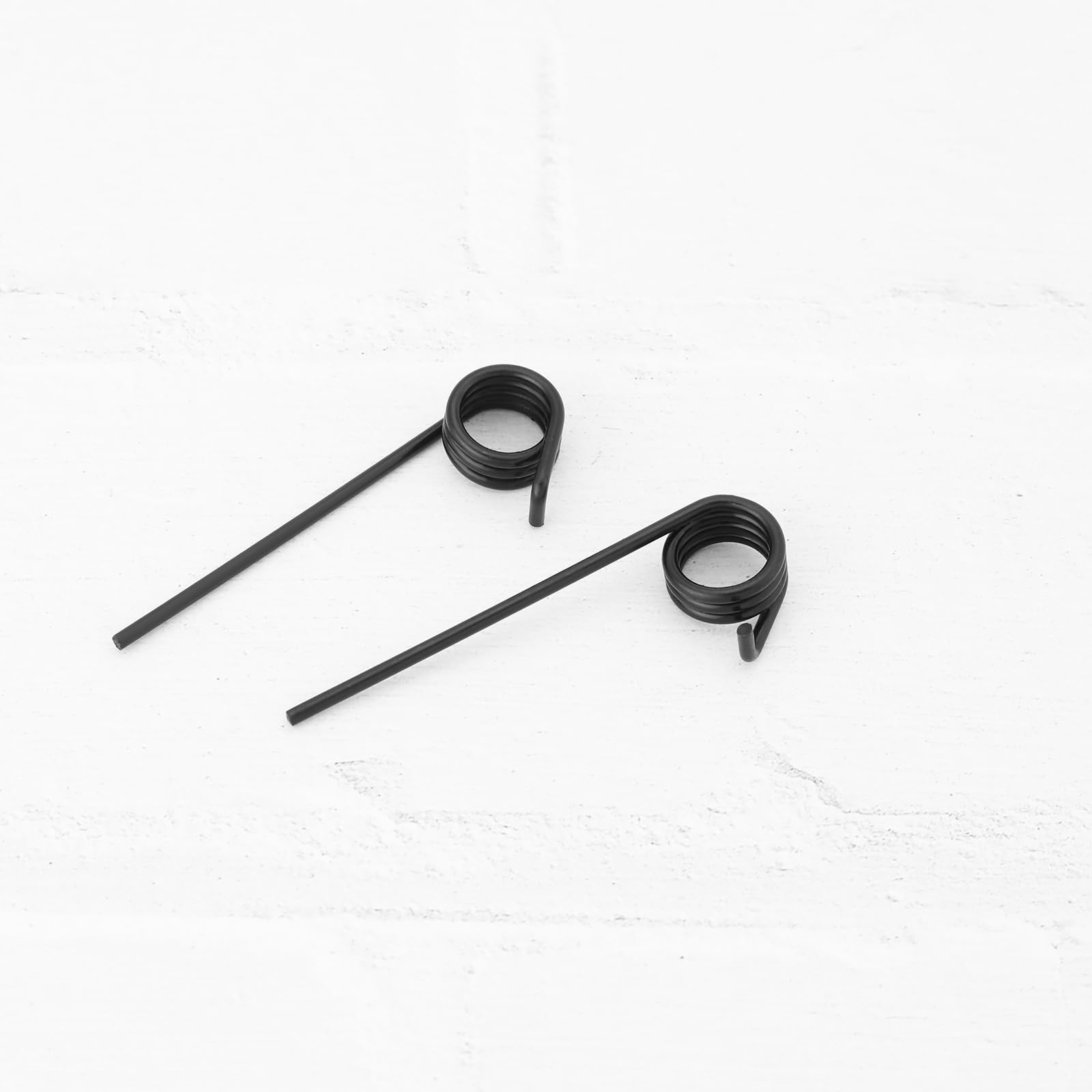 12 paia di ventole a molla per ventola a molla sinistra e destra, molla resistente, compatibile con AL-KO 38 E 38 P 32 VLE 38 VLB 38 VLE nero 56 x 11 mm