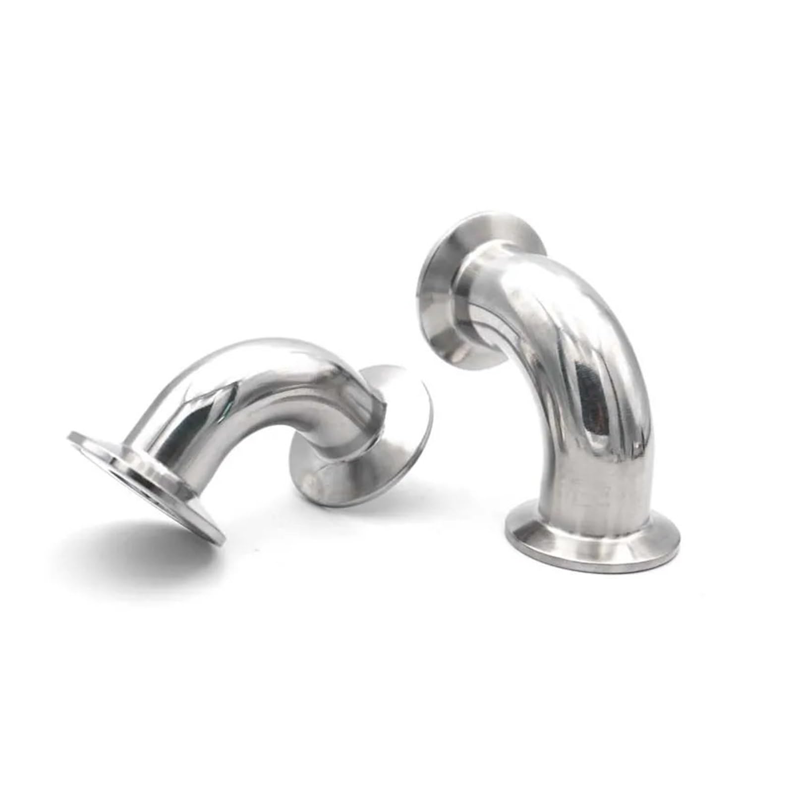 Rnumligh One Color Rnumlig 1Pc Pipe Od 76Mm Ferrule 91 Tri Clamp Three-Clip 90 Degree Elbow Ss304 Stainless Steel