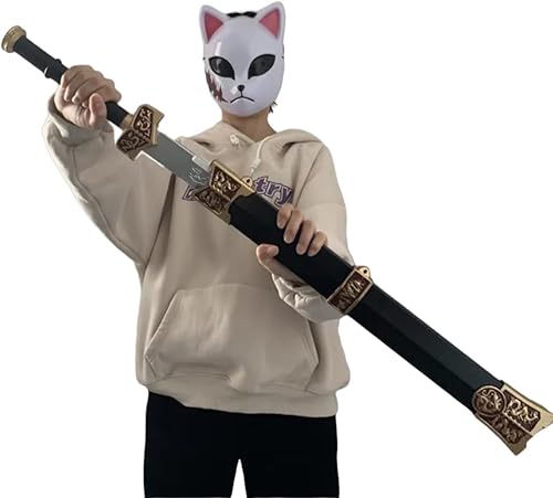 Miniatura 4 de damdos Espada tradicional china de Halloween, accesorios de Halloween, espada de Kung Fu de Han Dynastiy, para juegos de rol, regalos de cumpleaños
