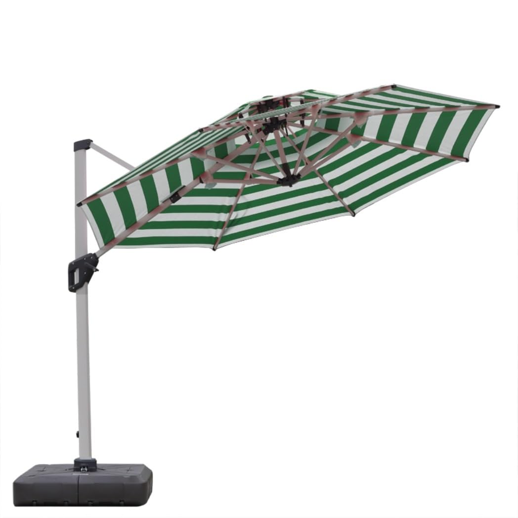 Parasol Rynkowy Parasol Ogrodowy Duży Parasol Ogrodowy Z Podstawą Do Basenu Przydomowego Na Trawniku Ogrodowym Parasol Tarasowy Parasol Zewnętrzny (Color : G)