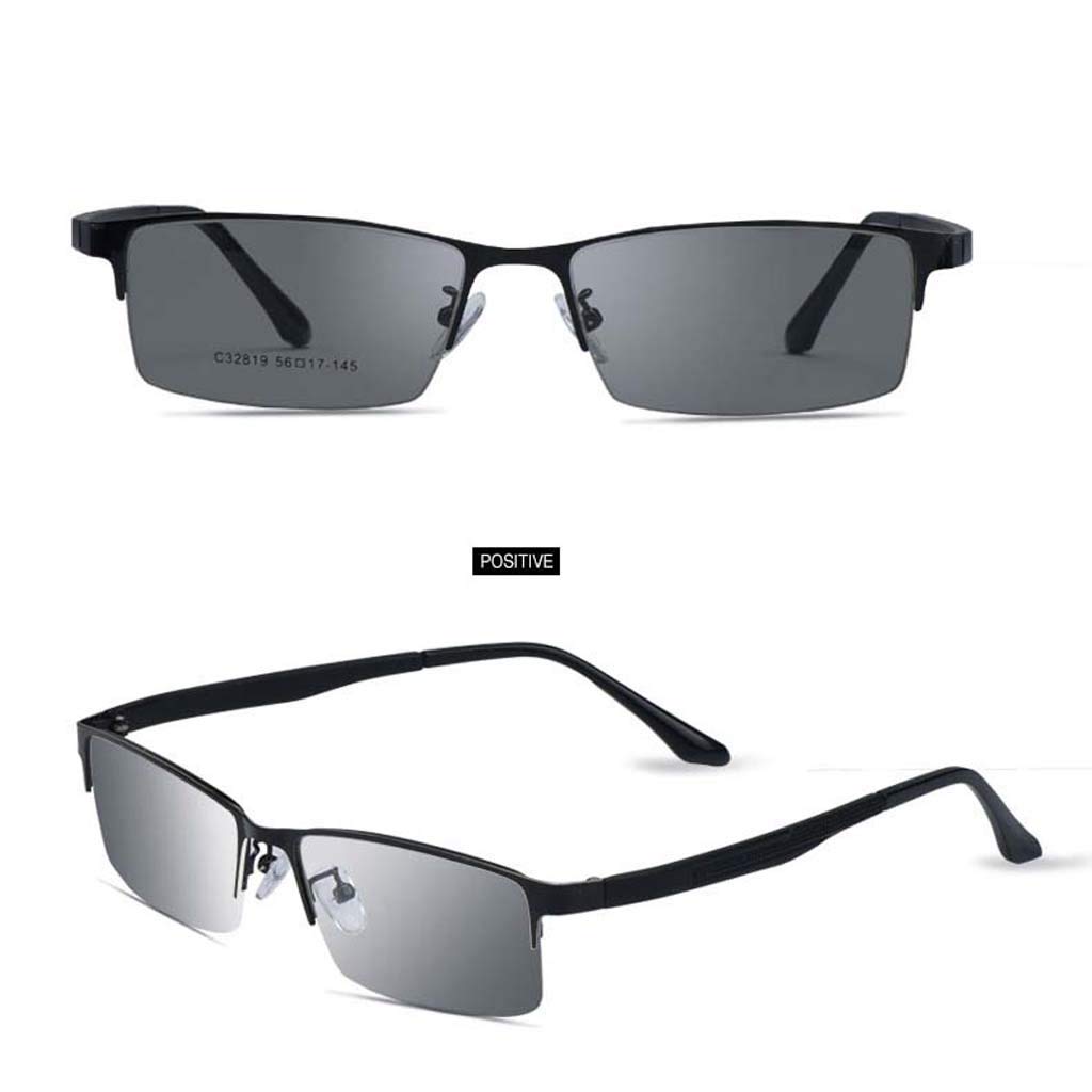 Decoloración Anti-Azul de Gafas de Lectura, con Tres distancias - HD - Soñando - Gafas oscuras con Zoom automático para una Variedad de rostros