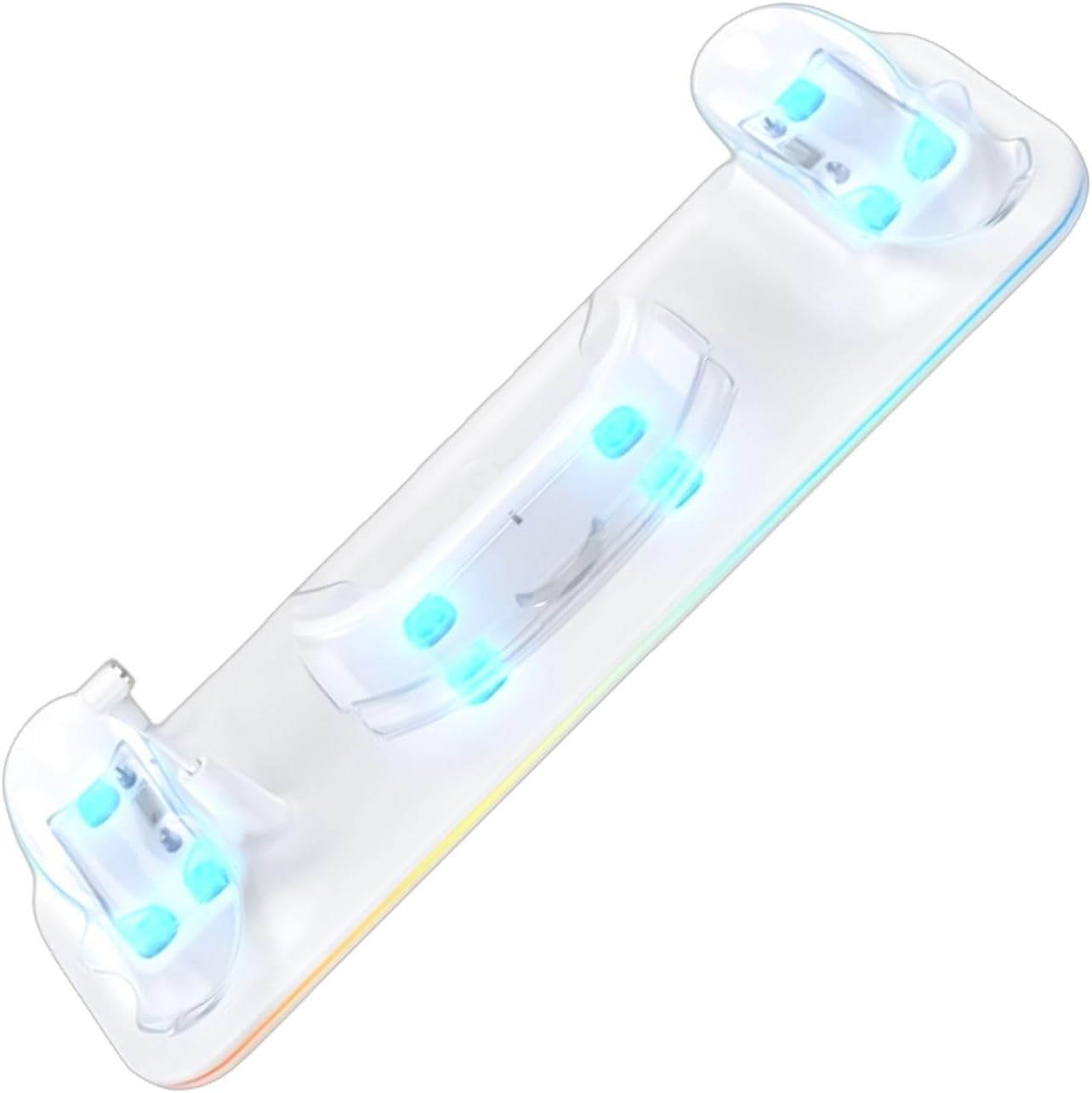 Charging Station for 3 Accessories Fast Adapter for 3 Dock with LED Headsets Replacement Headset Stand