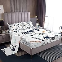 Dinosaurus Hoeslaken voor Kids Jongens Meisjes Cartoon Groene Dino Beddengoed Set Leuke Jungle Dier Dinosaurus Beddengoed Set Wild Natuur King Size 3 Stks