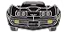 Chevrolet Chevy Corvette Patch Red or Black Car Embroidered Iron on Large 9"