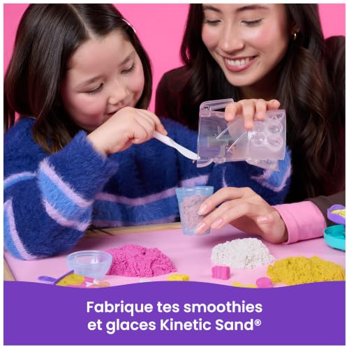 Kinetic Sand Sable Magique - La Fabrique À Smoothies 396 G - Jouet Enfant