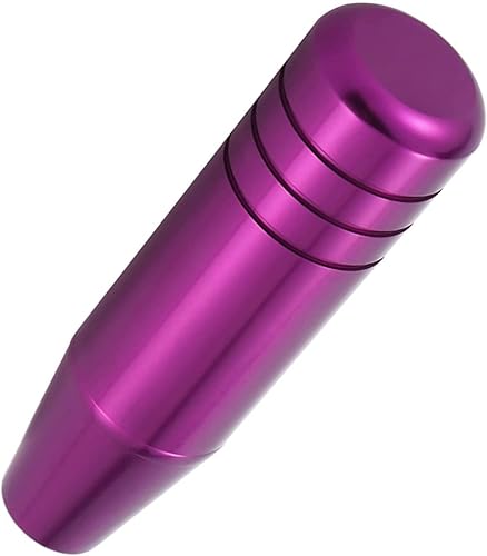 Lunsom Pomo de palanca de cambios de aluminio de 5 pulgadas, mango de palanca de cambios de aleación larga, cabezal de cambio automático para la