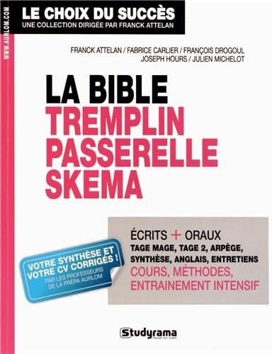 La bible tremplin passerelle skema