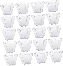 100 Pçs Copo De Sobremesa Copos De Sobremesa De Mini Copos De Sobremesa Copos De Sobremesa De Mini Recipientes De Sundae Copos De Lanche Descartáveis Canecas