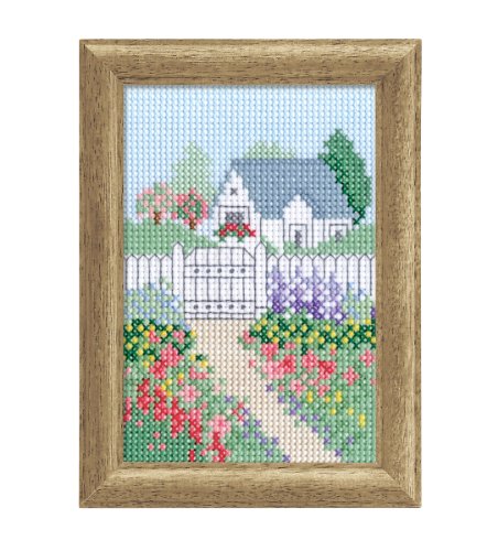 Kit broderie fleurs de printemps n°7408 pour décorer votre salon