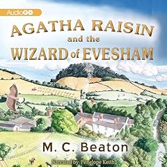 Agatha Raisin and the Wizard of Evesham Audiolibro Por M. C. Beaton arte de portada