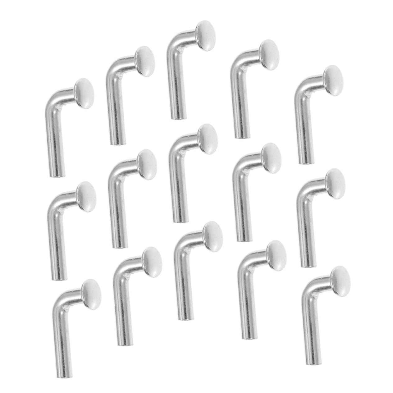 IMIKEYA Clip di Sicurezza per Scaffalature Pallet 50 Pezzi in Metallo Perno di Blocco a Testa Piatta e Design Flessibile per Magazzini e Depositi