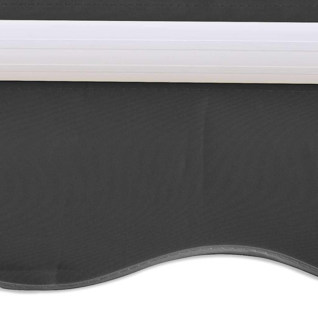 Auvent pliable motorisé 400 cm Anthracite