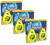Finish Dishwasher Freshener Lemon & Lime | Pack of 6 | Lasts upto 60 Washes each | 6 x 60 washes | With 5X Power Action