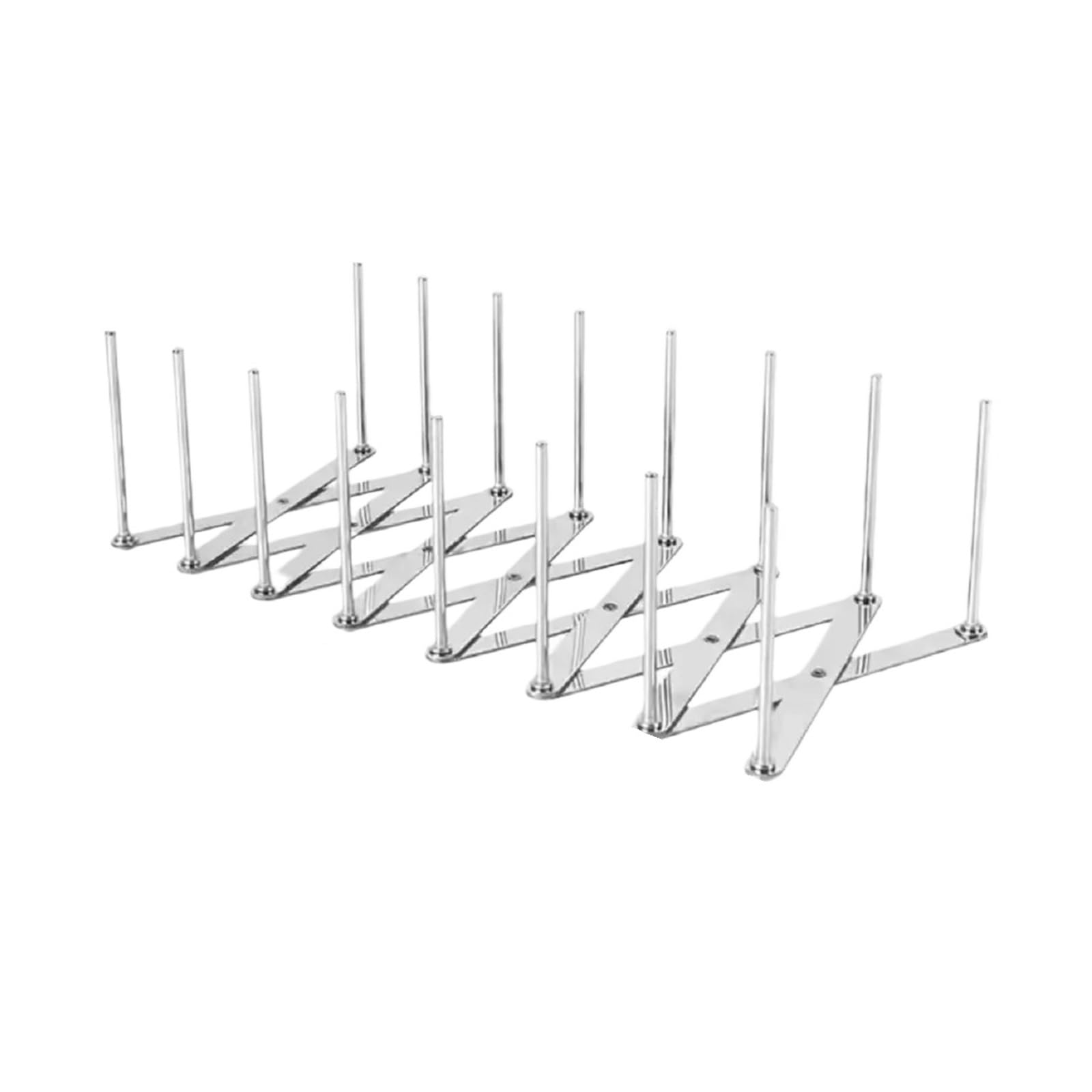 LYVQZPWLR Pot Lid Organizer Rack, Retractable Foldable Pan Lid Holder Pot Lid Rack Organizer 1/2 pcs Multicolor(L-1pc)