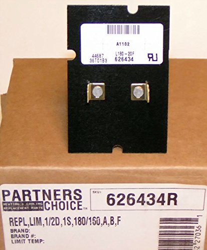 Nordyne 626434R 626434 Limit Switch L180-20F 1/2D 1S 180- 160 Deg F
