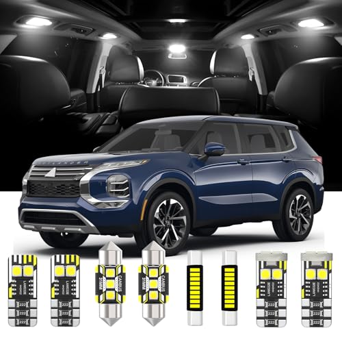 Kit 11 luces LED interiores para Mitsubishi Outlander 2022-2024 miniatura 1