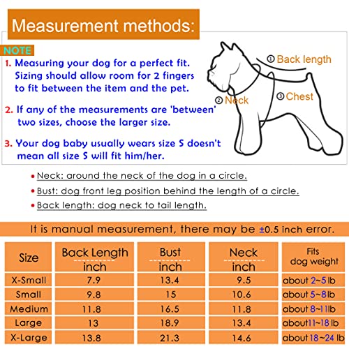 Kingmas 4 pack dog shirts pet puppy t-shirt clothes outfit apparel coats tops 3 Kingmas 4 pack dog shirts pet puppy t-shirt clothes outfit apparel coats tops - image 4