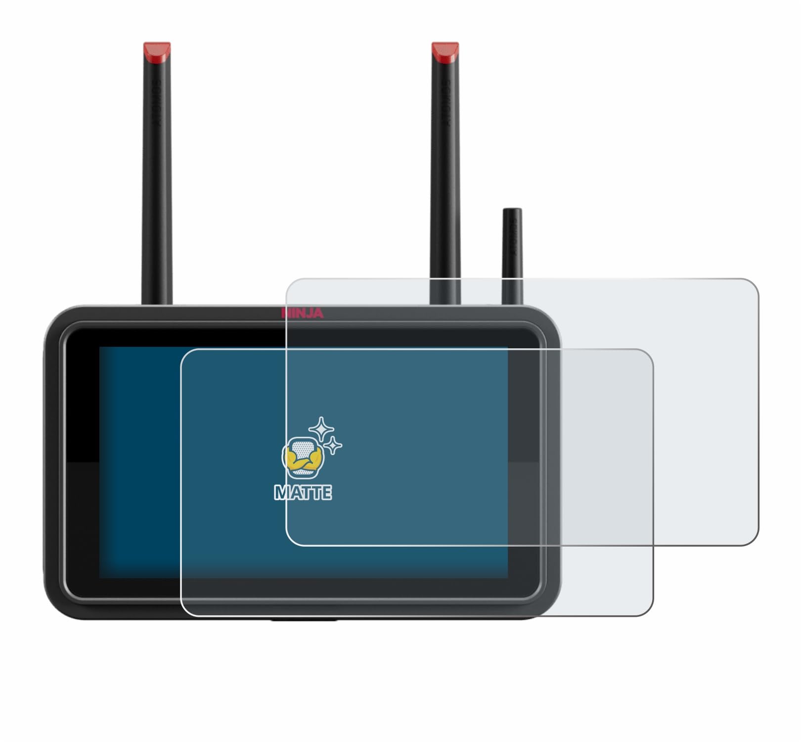 brotect Pellicola Protettiva Opaca per Atomos Ninja TX Pellicola Protettiva Anti-Riflesso (2 Pezzi)