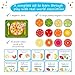 112 PCS Yummy Magnetic Fractions - Magnetic Fraction Tiles & Circles, Bars, Classroom Math Manipulatives, Fraction Manipulatives for Elementary Teachers 2nd, 3rd, 4th, 5th Grade - Simply Magic