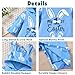Aalizzwell Newborn Baby Boys First Easter Clothes Hooded Romper 1st Rabbit Bunny Hoodie Outfit NB Ear Clothing Light Blue