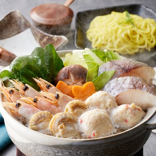 個食用 海鮮ちゃんこ鍋 セット 1～2人前×2 ちゃんこ鍋 海鮮 つゆ スープ 素 鍋 鍋セットのサムネイル