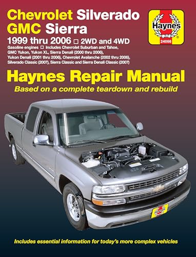 Chevrolet Silverado GMC Sierra Pick-ups '99-'06 Haynes Repair Manual: 1999 thru 2006 2WD and 4WD