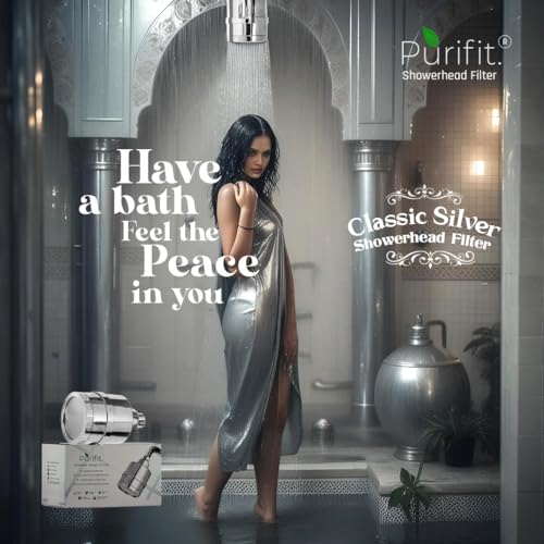 Image of Purifit Shower Filter For BathroPurifit Shower Filter For Bathroom| Water Softener for Shower & Home| Reduces Hairfall and Skin Problems| Removes Chlorineom