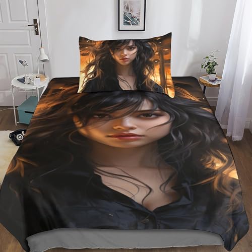 Parure de lit 3 pièces imprimé esthétique pour un couchage confortable - 6