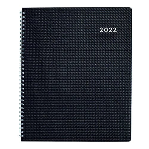 Brownline 2022 DuraFlex Weekly Planner, Appointment Book, 12 Months, January to December, Twin-Wire Binding, 11" x 8.5" - Image 2