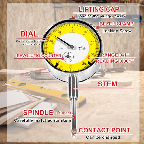 Image of 9014 Crankshaft Runout Measuring Tool Gear Drive Backlash Tool fit for Harley Davidson,Crank Pinon Shaft Runout Tool