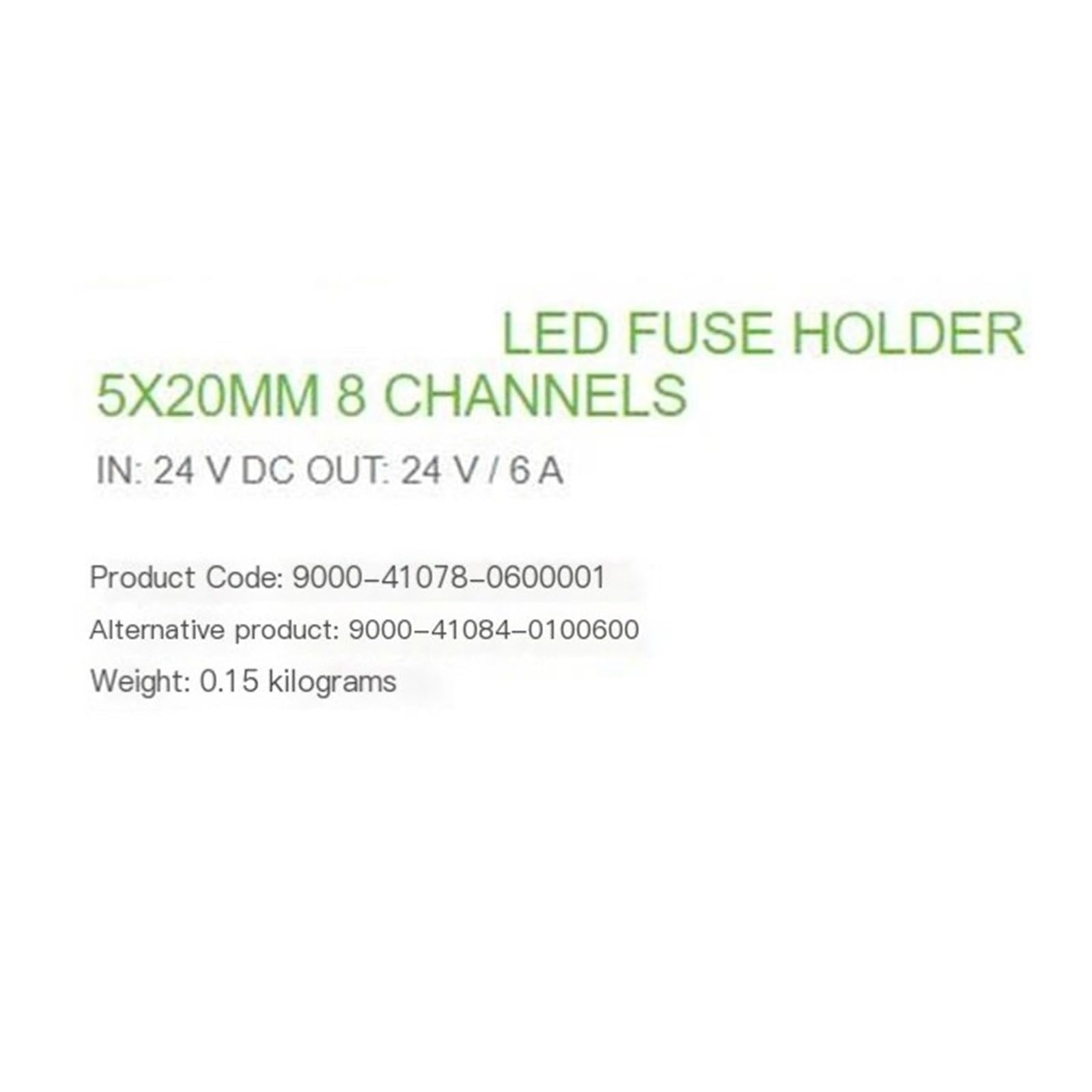 9000-41078-0600001 Module d'alimentation ENTRÉE: 24V SORTIE: 24V/6A Installation du rail de guidage