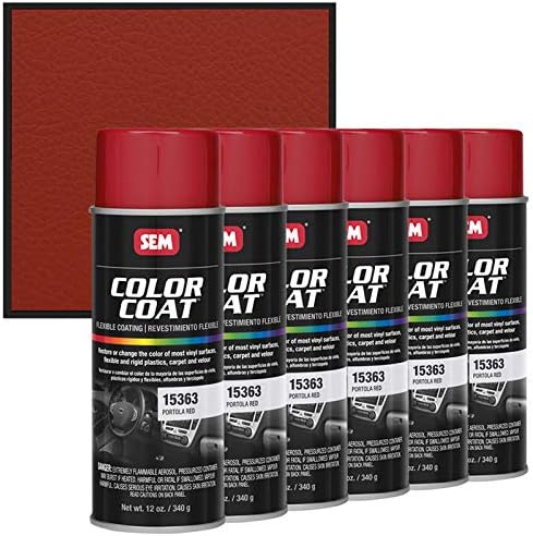 SEM 15363 Portola Red Color Coat - 12 fl. oz. (6)