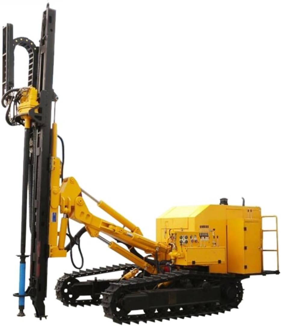 Heavy Duty Down-The-Hole Drilling Rig Air Powered Borehole Equipment for Deep Rock Drilling, Mineral Prospecting and Underground Resource Exploration Work