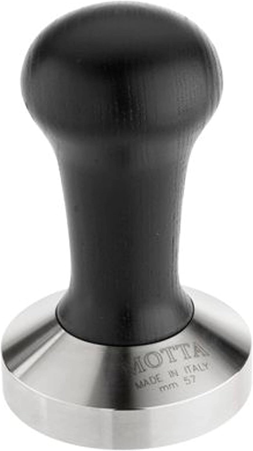 Motta 8120/M - Prensa para café (mango de madera y base de acero inoxidable, 49 mm)