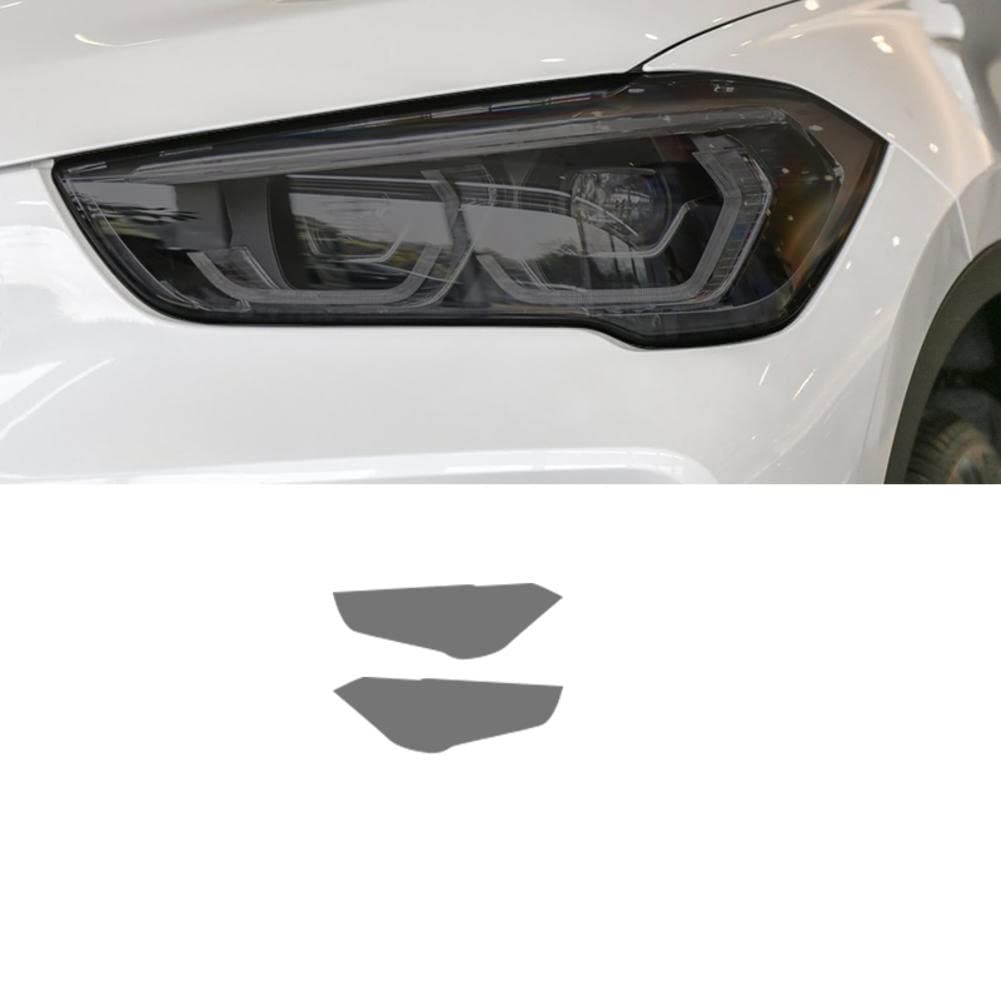Car Headlight Protective Film Front Light Smoked TPU Sticker, For BMW F25 F26 F15 F16 G01 G02 G05 G06 G07 F48 F39 X M Accessories