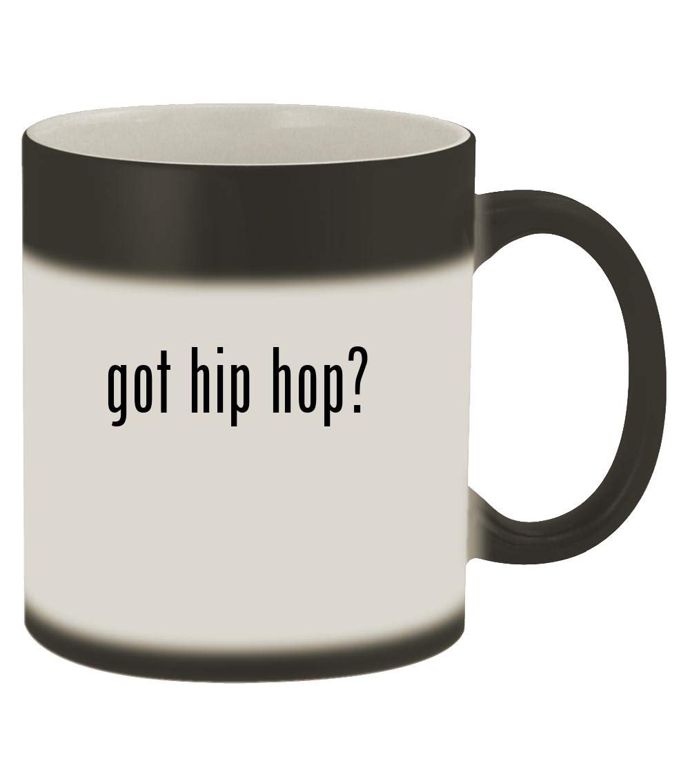 got hip hop? - 11oz Magic Color Changing Mug, Matte Black