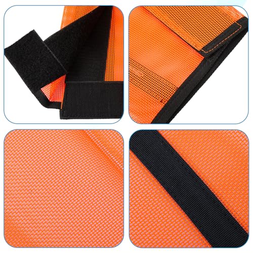 Image of Jexine Set of 8 Mesh Fly Boots for Horse Loose Fitting Non Slip Breathable Horse Fly Leggings Protective Reduces Stress Leg Fatigue Wraps for Preventing Flies Mosquitoes Bite