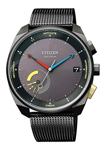 [シチズン] 腕時計 エコ・ドライブ 光発電スマートウォッチ Eco-Drive Riiiver BZ7005-74E メンズ ブラック