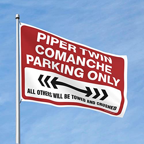 Drapeau Piper Twin Comanche de 120x180 cm idéal pour votre jardin