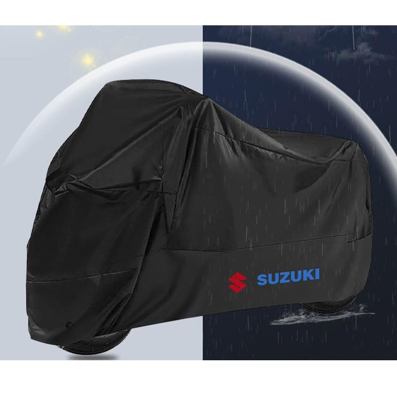 Telo Coprimoto, per Suzuki GSXR 1000 2007-2008 (K7-K8) Impermeabile e Anti-UV Anti-Polvere Esterno Copri Moto da Anti-Polvere Antifurto,XL