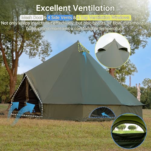 16.4ft Family Glamping Yurt