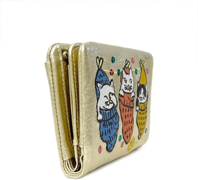 Amazon | 外ファスナー二つ折り財布 ティンクルパース 75-1740