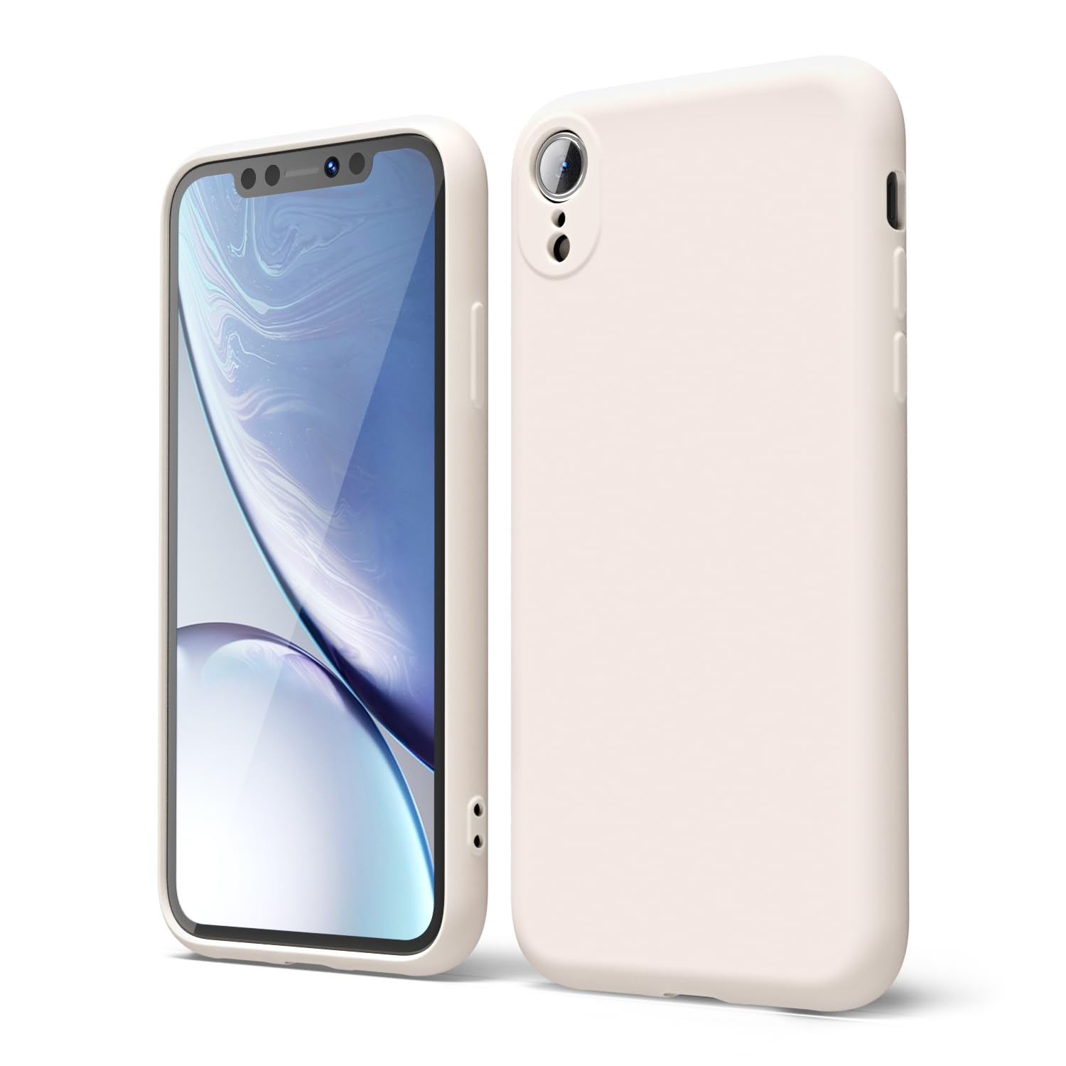 oakxco for iPhone 16 Pro Max Case Liquid Silicone, Soft Rubber Gel Elegant Aesthetic Basic Simple Cover, Cute Thin Slim TPU Matte Solid Color Plain Smooth Case for Women Girl, Light Pink — view 1519