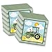 Farm Tractor Time Birthday Party Supplies Set Plates Napkins Cups Kit for 16