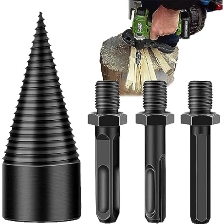 Easysplit Drill Bit: Splitting Wood Without Effort