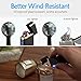 Electric Lighter, Windproof Lighter Flameless Plasma Beams USB Rechargeable Lighter w/Battery Display - for Fire/Cigarettes, Campings