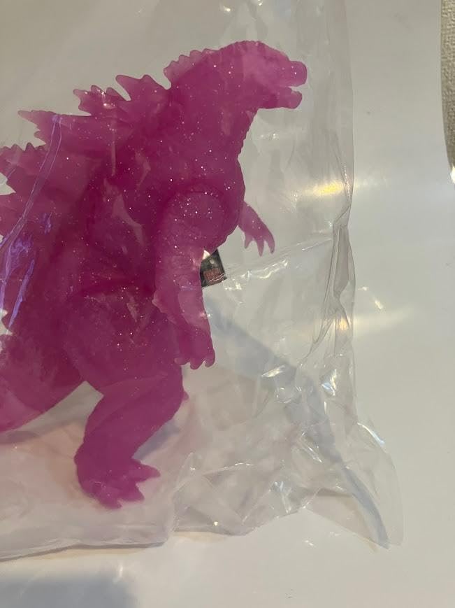 『ゴジラ×コング』劇場限定ソフビ クリアラメメタブルー クリアラメピンク セット ゴジラ×コング』劇場限定ソフビ クリアラメメタブルー