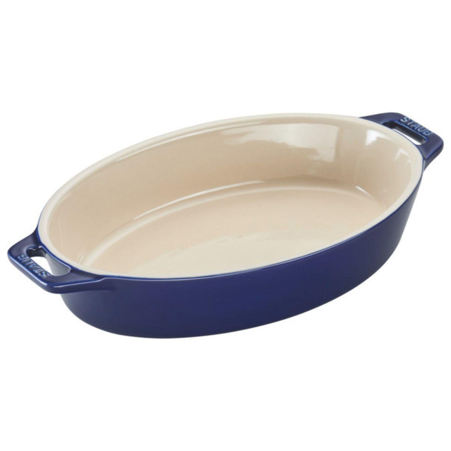 Amazon｜staub ストウブ 「 オーバル ディッシュ グランブルー 23cm 