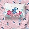 Jay Franco Disney Lilo & Stitch Paradise Dream 5 Piece Twin Bed Set - Includes Reversible Comforter & Sheet Set Bedding - Super Soft Fade Resistant Microfiber (Official Disney Product) #4