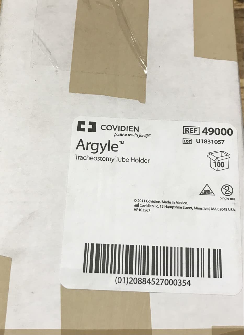 Covidien 49000 Tracheostomy Tube Holder, Non-Sterile (Pack of 100)